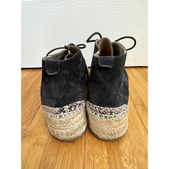 Rag & Bone Gena Suede Espadrille Ankle Boots - Picture 3 of 6